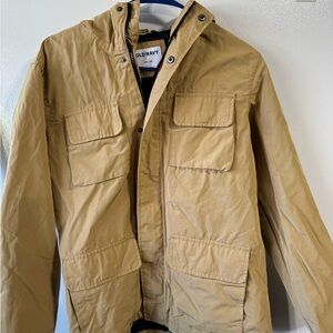 Old Navy Boys Tan Rain Jacket XXL 18